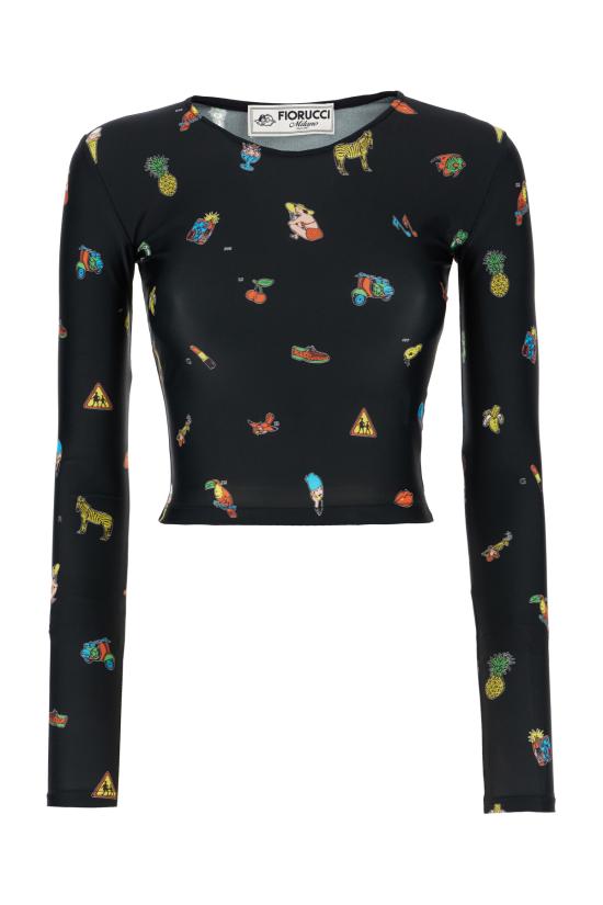 25FW 피오루찌 W25FWTLO003LY01 MU01 BLACK MULTICOLOR