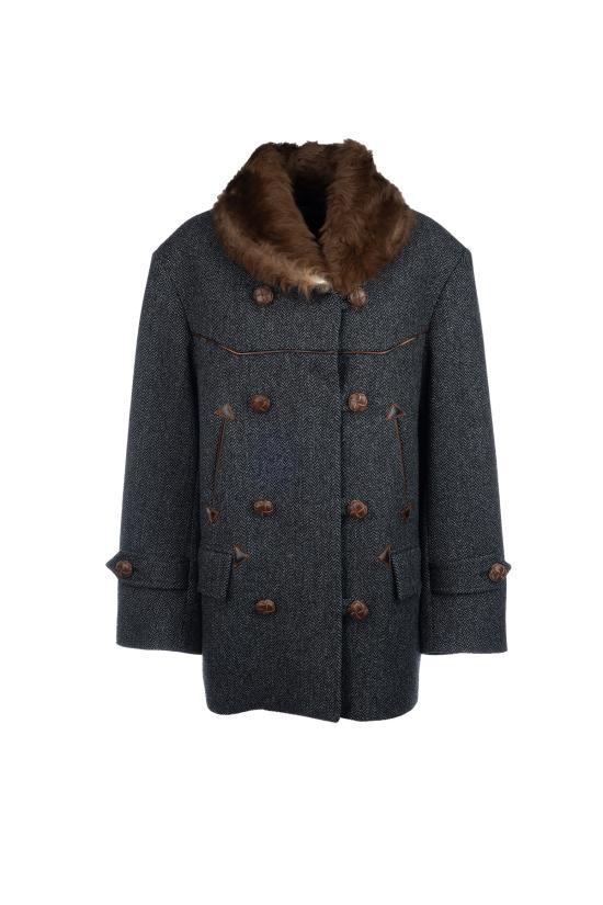 25FW 프라다 코트 P653SP17VQ F0308 Antracite