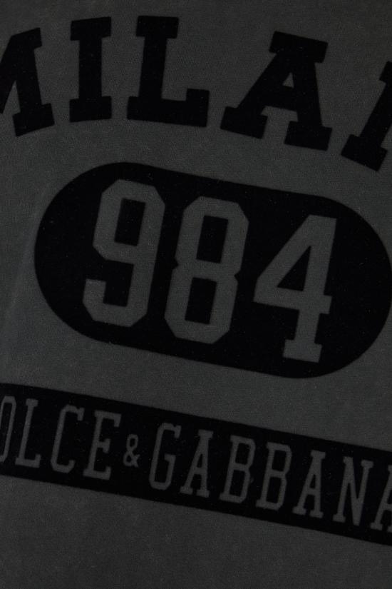 25FW 돌체앤가바나 반팔 티셔츠 G8RI4TG7PK9 N0000 Nero - DOLCE & GABBANA