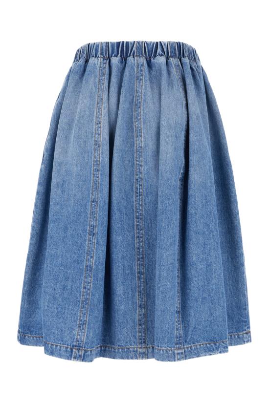 25FW 마르니 데님 스커트 GOJD0666QSUSCY44 00B96 DEEP BLUE - MARNI