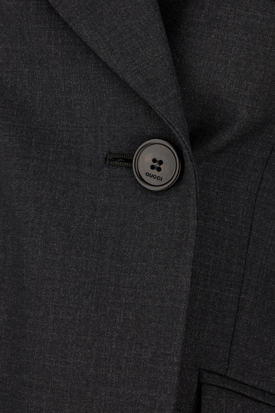 25FW 구찌 더블 브레스티드 울 자켓 840785Z7ASP 1054 Grigio - GUCCI