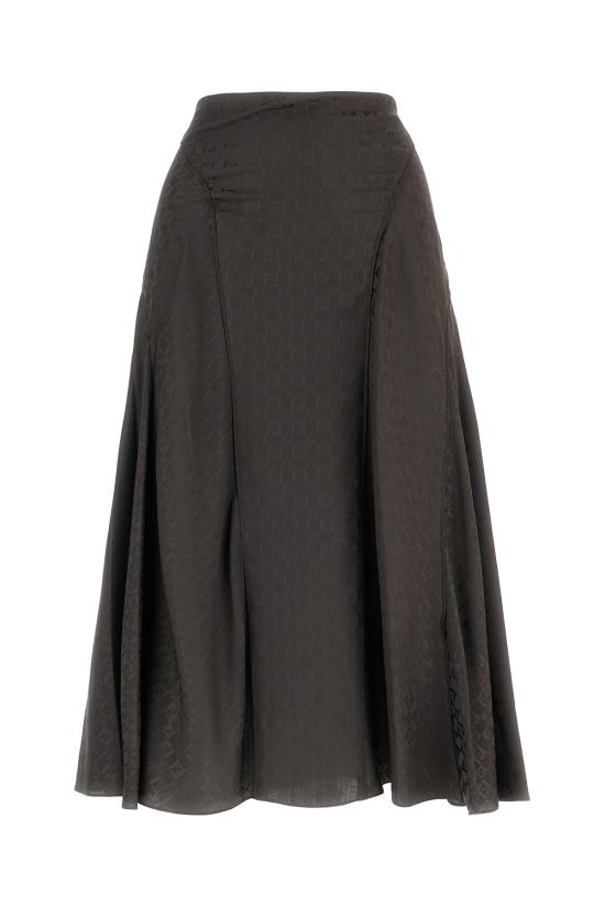 25FW 펜디 롱 스커트 FQ7688AUQG F1T6H MARRONESCURO