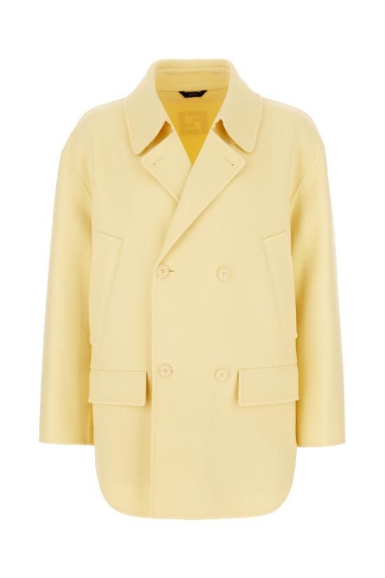 25FW 펜디 코트 FW1415AOYA F0QJ6 Giallo