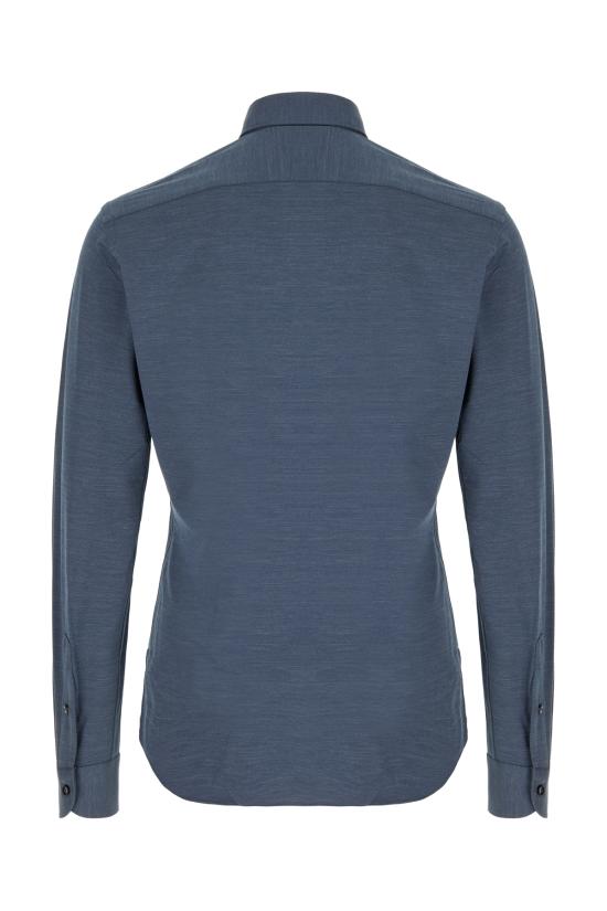 25FW 싸쿠스 긴팔 셔츠 ACT558ML91690 005 Blu - XACUS