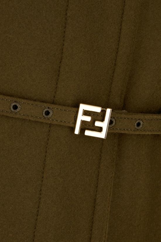 25FW 펜디 코트 FF6150AJ0K F1T6G OLIVANERO - FENDI