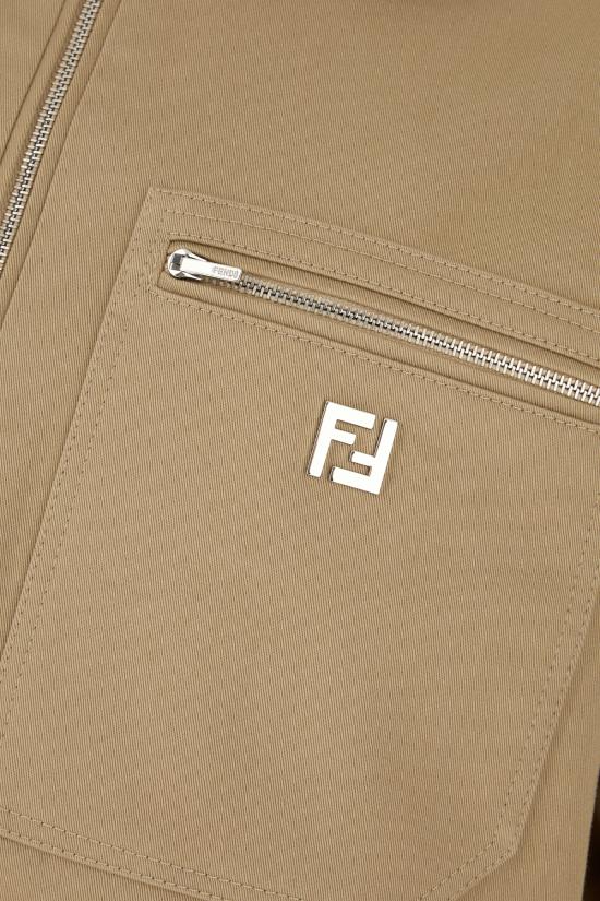 25FW 펜디 자켓 FW1393AUVI F0QE3 Beige - FENDI