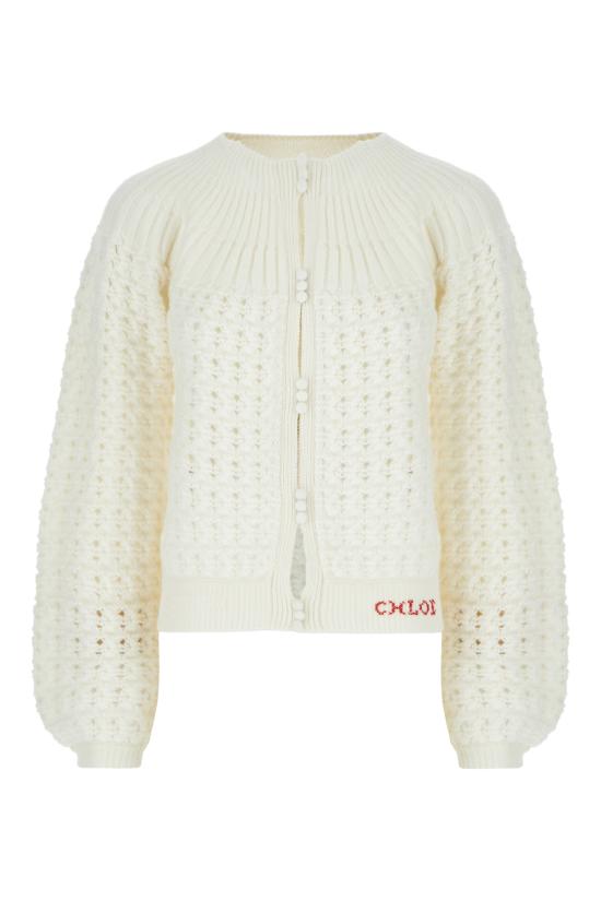 25FW 끌로에 가디건 CH25WMP07590 107 ICONIC MILK