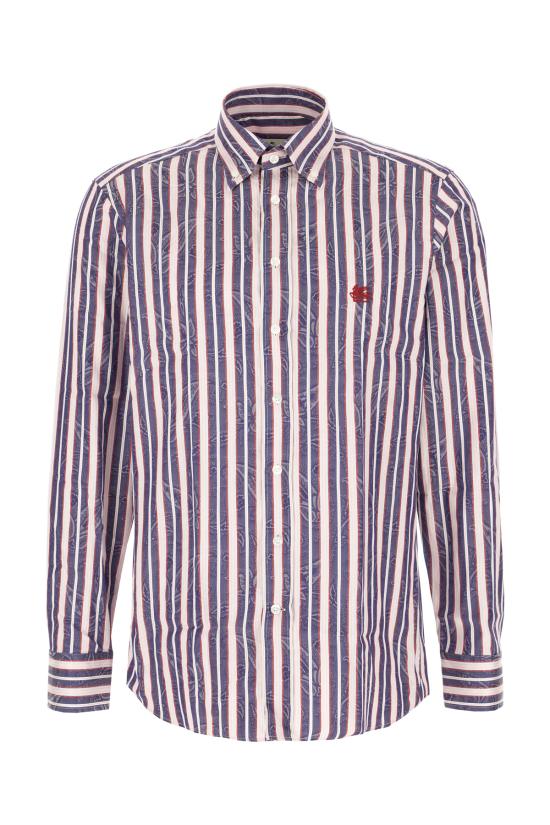 25FW 에트로 긴팔 셔츠 MRIB0004J5A3 S9885 BLU MULTI