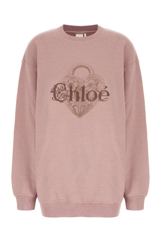 25FW 끌로에 후드 티셔츠 CH25WJH27194 6R5 DREAMY ROSE