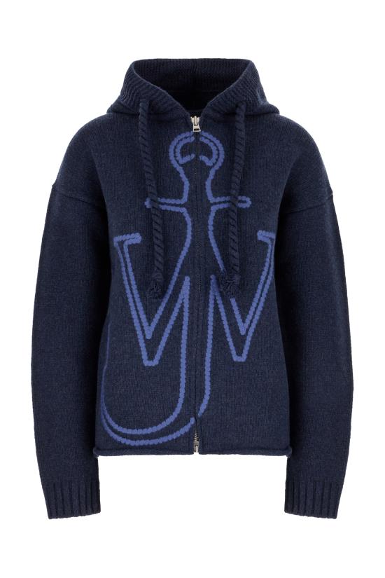 25FW JW앤더슨 스웨터 KW1499YN0412 768 STEEL BLUE