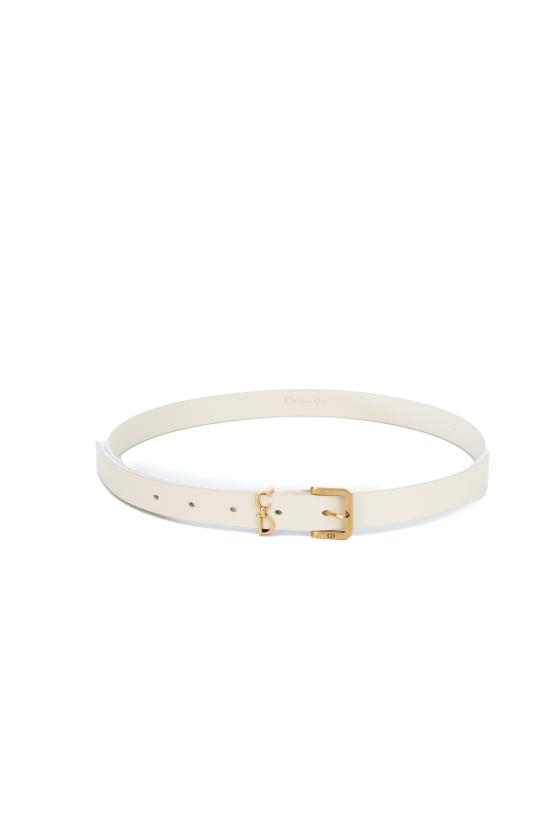 25FW 디올 벨트 B0716CVWV M63U LIGHT IVORY