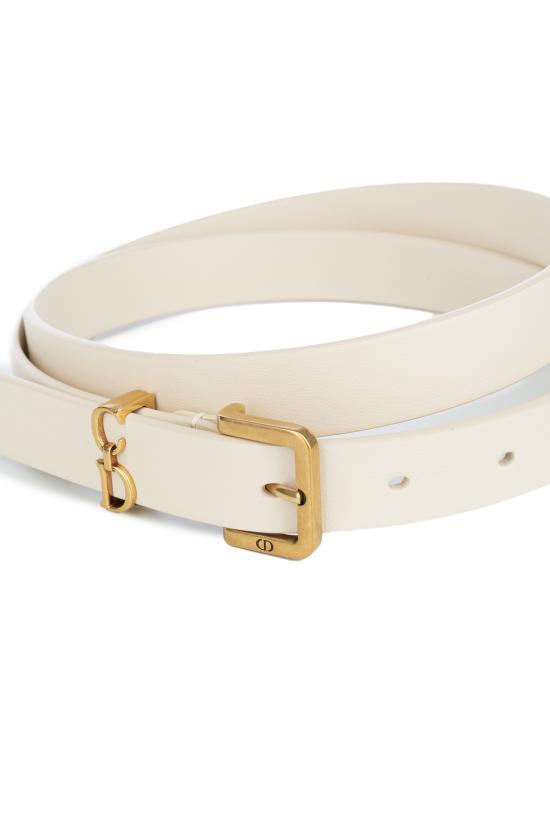 25FW 디올 벨트 B0716CVWV M63U LIGHT IVORY - DIOR