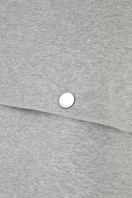 25FW 스포트막스 후드 티셔츠 SAGGIO 002 GRIGIO MEDIO - SPORTMAX