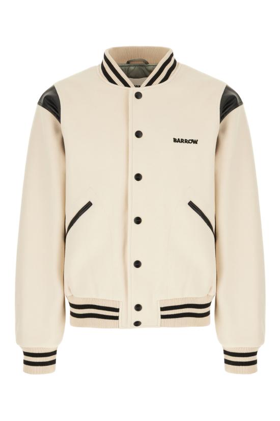 25FW 바로우 봄버 자켓 F5BWUAJK055 013 CREAM