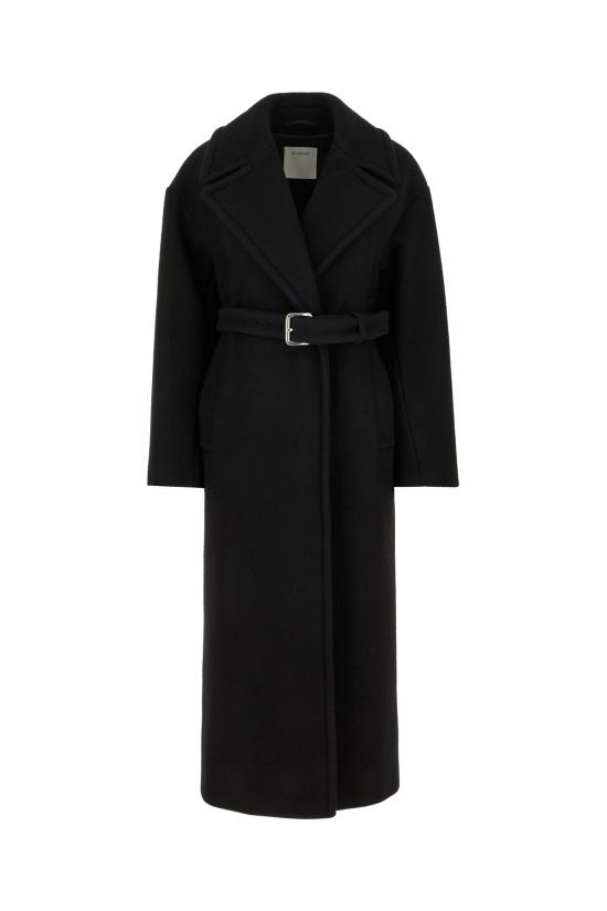 25FW 스포트막스 코트 ZEBRA 004 NERO