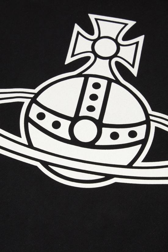 25FW 비비안웨스트우드 반팔 티셔츠 3G01004EJ001M N401 BLACK - VIVIENNE WESTWOOD