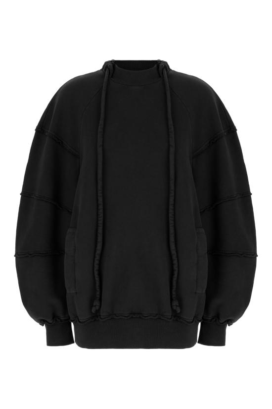 25FW 돌체앤가바나 후드 티셔츠 F9T75THU7V0 N0000 Nero