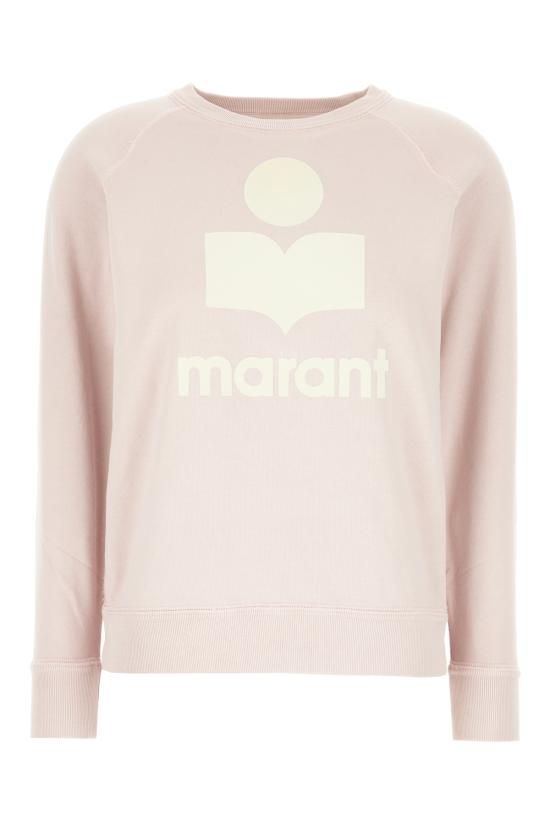 25FW 이자벨마랑에뚜왈 후드 티셔츠 25ASW0160FAC3M07E LKEC LIGHT PINK ECRU