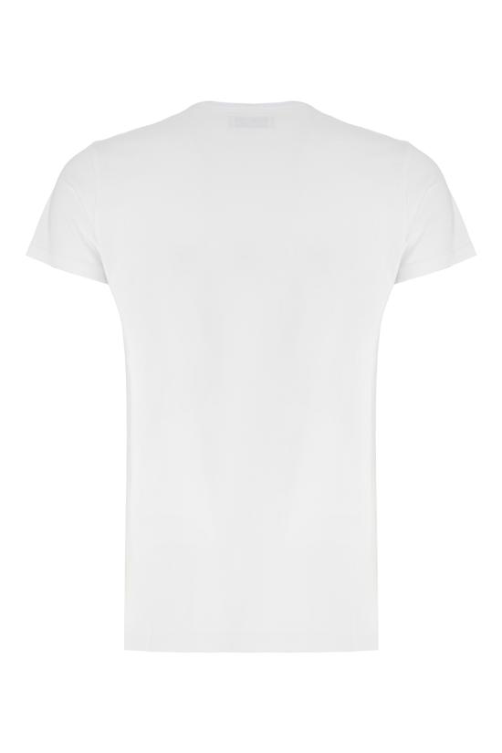 25FW 비비안웨스트우드 반팔 티셔츠 3G01004AJ001M A401 WHITE - VIVIENNE WESTWOOD