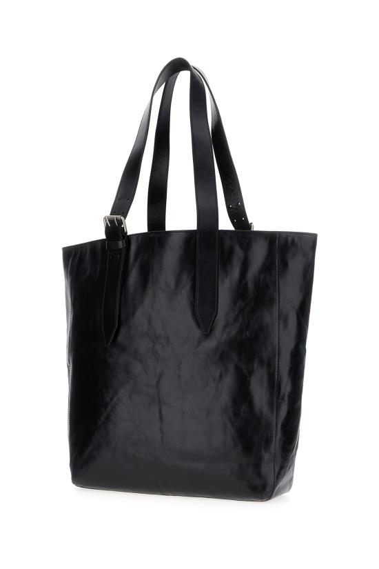 25FW 드리스 반 노튼 토트백 252021513151 900 BLACK - DRIES VAN NOTEN