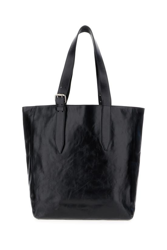 25FW 드리스 반 노튼 토트백 252021513151 900 BLACK - DRIES VAN NOTEN