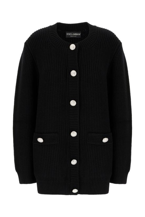 25FW 돌체앤가바나 가디건 FXVCDZJDVF0 N0000 Nero