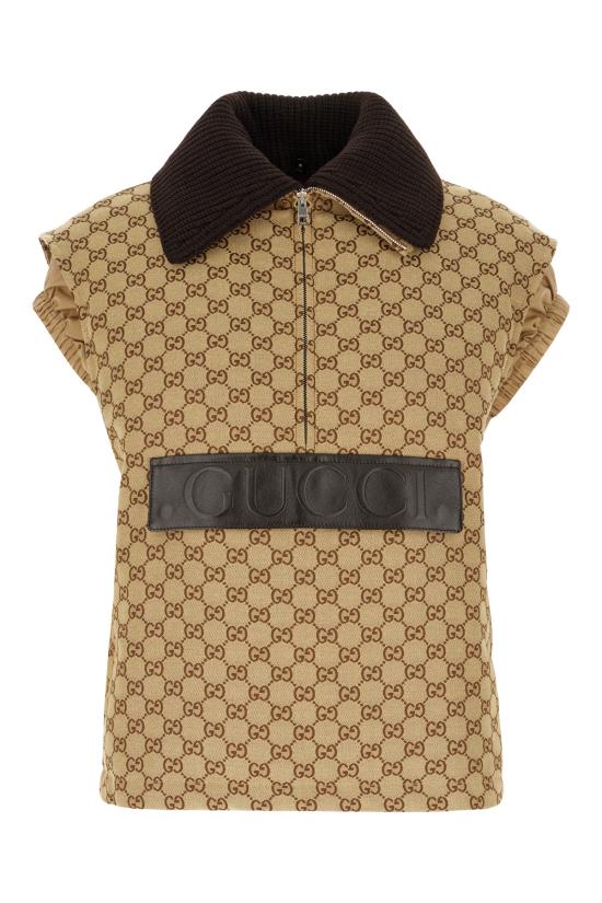 25FW 구찌 봄버 파카 베스트 블레이저 823751Z8B1K 2580 EBONY