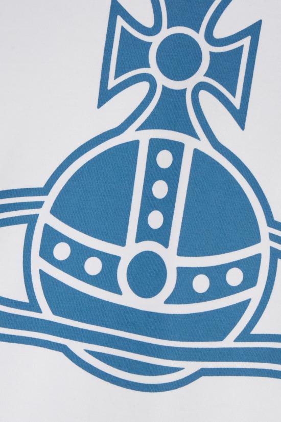 25FW 비비안웨스트우드 반팔 티셔츠 3G01004BJ001M A401 WHITE - VIVIENNE WESTWOOD