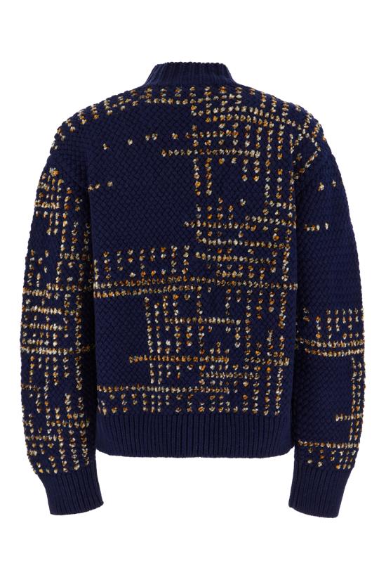 25FW 드리스 반 노튼 스웨터 2520212222729 509 NAVY - DRIES VAN NOTEN