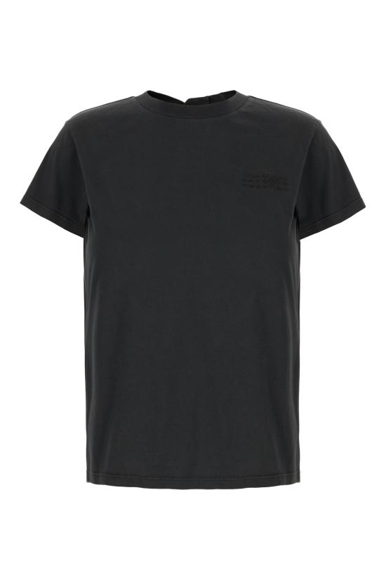 25FW MM6 메종마르지엘라 반팔 티셔츠 S62GD0208M20115 900 BLACK