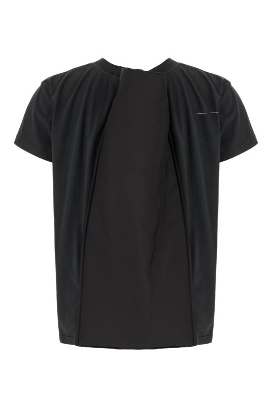 25FW MM6 메종마르지엘라 반팔 티셔츠 S62GD0208M20115 900 BLACK - MM6 MAISON MARGIELA