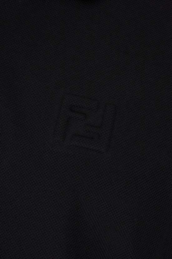 25FW 펜디 폴로 티셔츠 FY1309ASDT F0QA1 NERO - FENDI