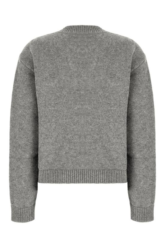 25FW 구찌 인타르시아 울 탑 스웨터 770072XKEBC 2323 GRIGIO GIALLO - GUCCI