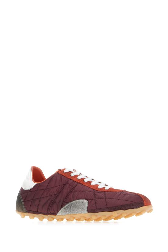 25FW 마르지엘라 스프린터 스니커즈 S57WS0514P7415 HB058 OxbloodWhiteGrey - MAISON MARGIELA