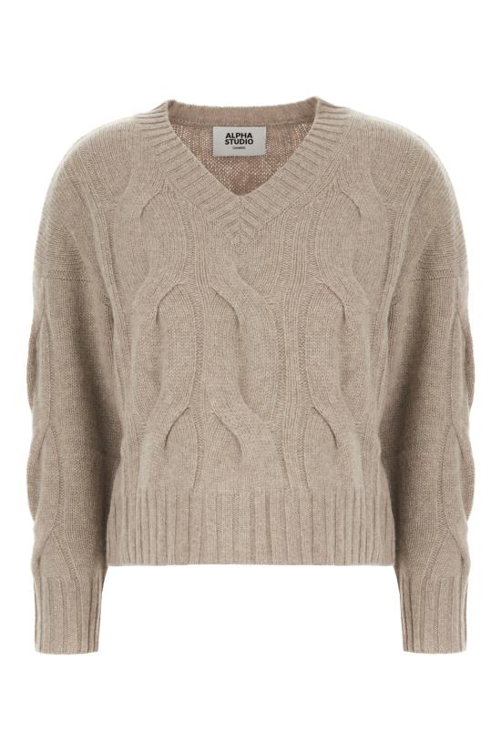 25FW 알파스튜디오 스웨터 AD4330A 2016 GREIGE