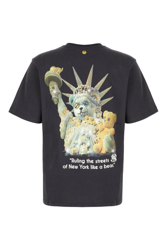 25FW 바로우 반팔 티셔츠 F5BWUATH038 251 ASPHALT - BARROW