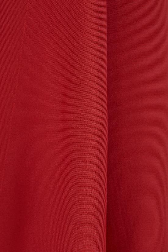 25FW 알렉산더 맥퀸 미디 원피스 848829Q1BE6 6191 CRIMSON - ALEXANDER MCQUEEN