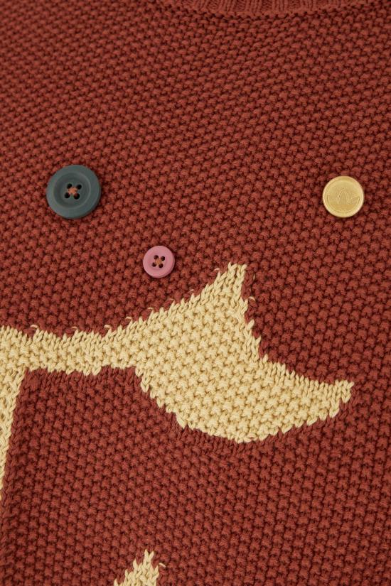 25FW 아디다스 X 송 포 더 뮤트 ADI006 스웨터 KC0327 WILSE CLAY SAVANNAH - ADIDAS X SONG FOR THE MUTE