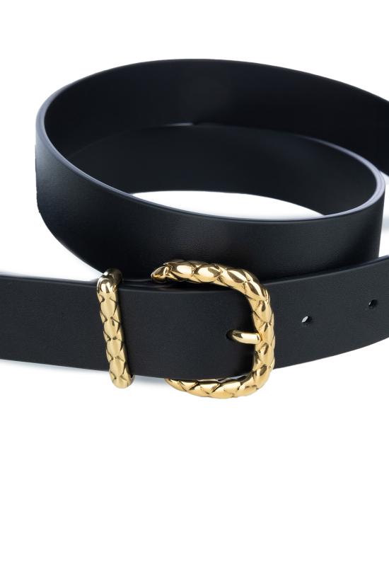 25FW 보테가베네타 벨트 826665VALKO 1019 Nero - BOTTEGA VENETA