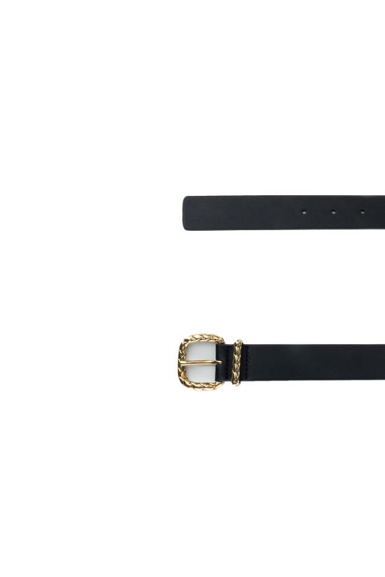 25FW 보테가베네타 벨트 826665VALKO 1019 Nero - BOTTEGA VENETA