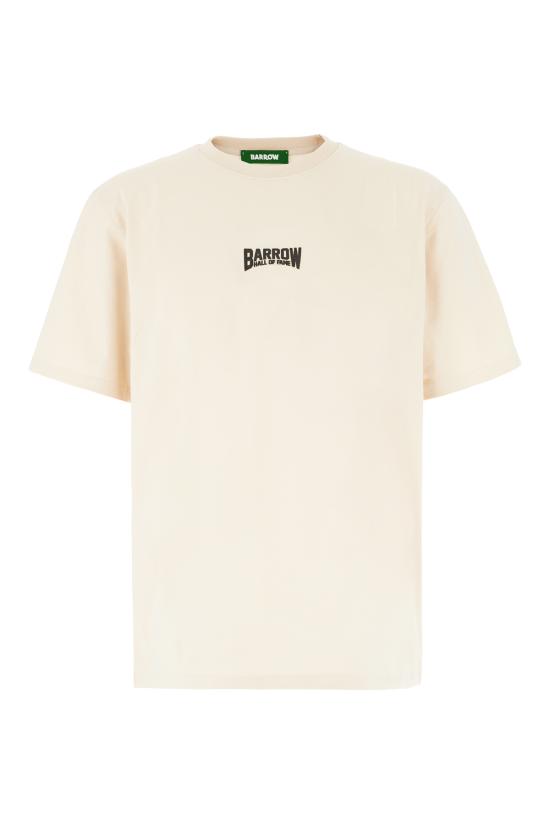 25FW 바로우 반팔 티셔츠 F5BWUATH038 013 CREAM