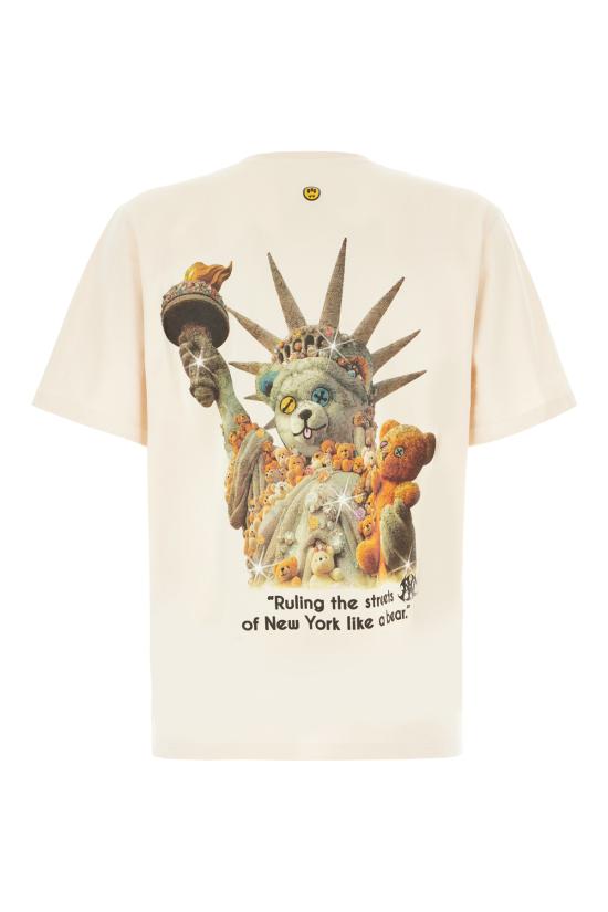 25FW 바로우 반팔 티셔츠 F5BWUATH038 013 CREAM - BARROW