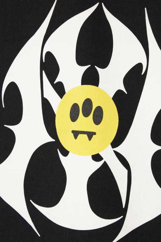 25FW 바로우 후드 티셔츠 F5BWUASW042 110 BLACK - BARROW