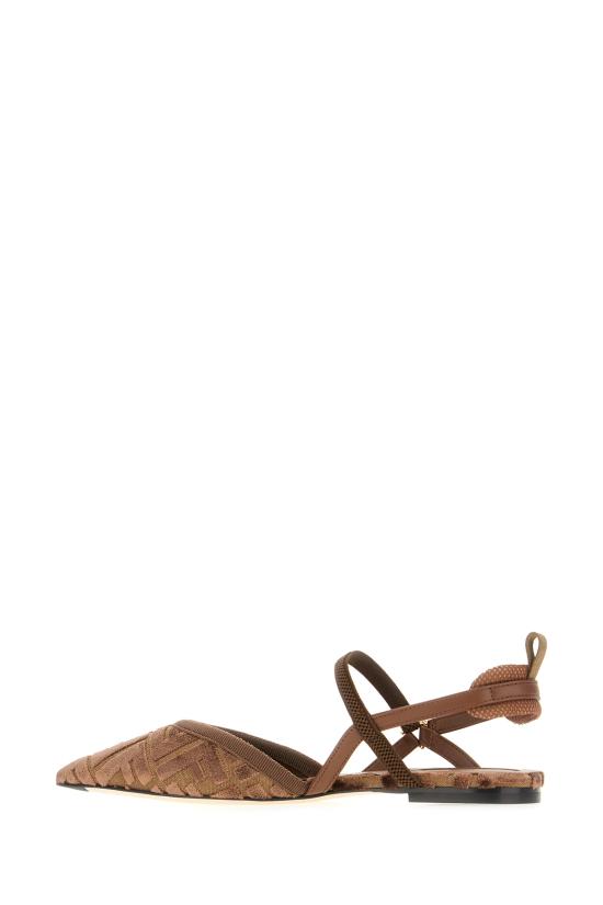 25FW 펜디 플랫 슈즈 8J8463AOTP F1TPH Cioccolato - FENDI