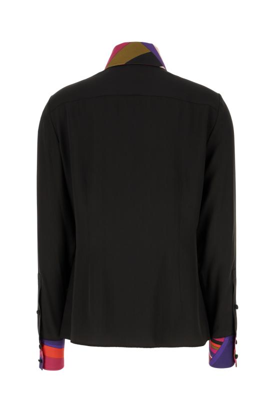 25FW 푸찌 셔츠 5URJ285U665 999 BLACK - PUCCI