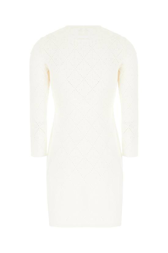 25FW 셀프 포트레이트 미디 원피스 AW25123SW WHITE - SELF PORTRAIT