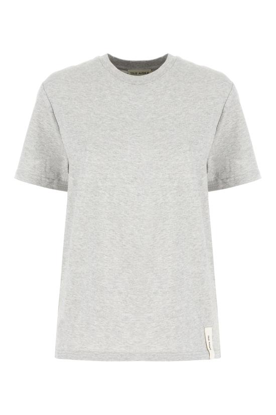 25FW 트루 에비뉴 반팔 티셔츠 STEFANIASOFTCOTTON HEATGREY HEATHER GREY