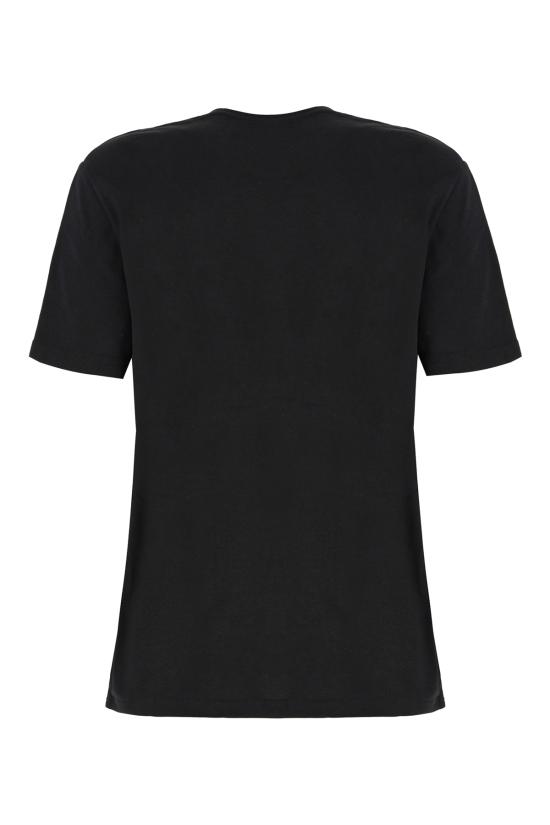 25FW 트루 에비뉴 반팔 티셔츠 STEFANIASOFTCOTTON BLACK - TRUE AVENUE