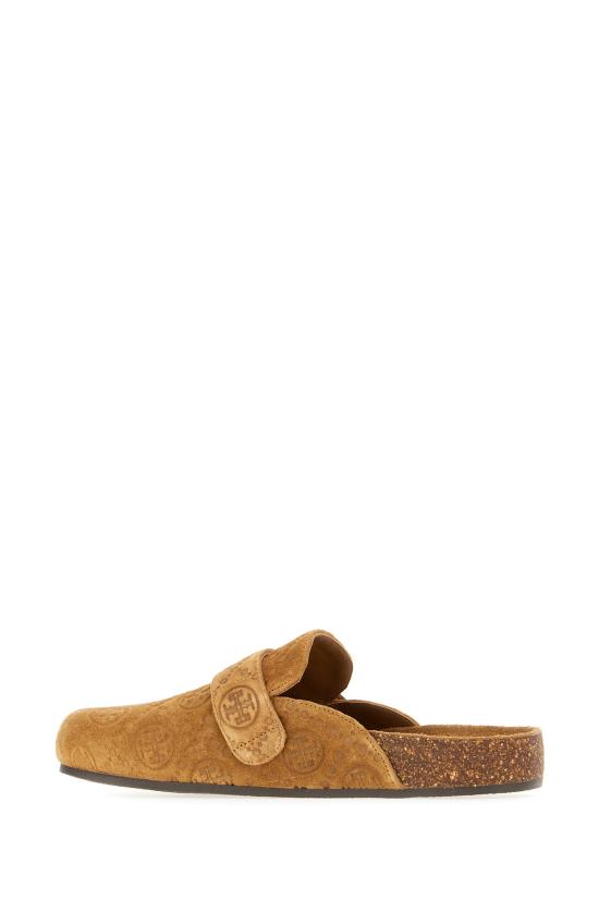25FW 토리버치 뮬/슬리퍼 171150 200 GOLDEN BROWN SILVER - TORY BURCH