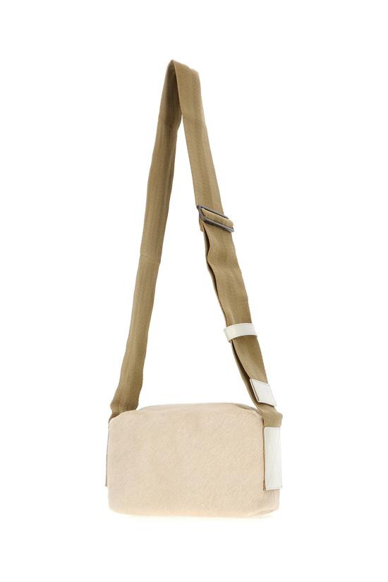 25FW 우마 왕 숄더백 UB0022 UW124 WHITE MUSTARD - UMA WANG